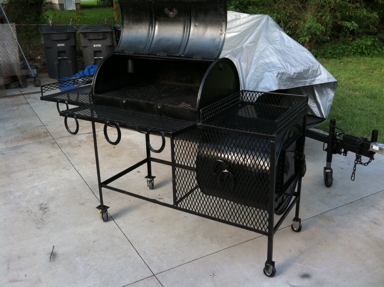 44 Gallon Drum Bbq Designs Design Talk