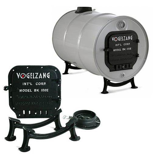 55 gallon wood stove