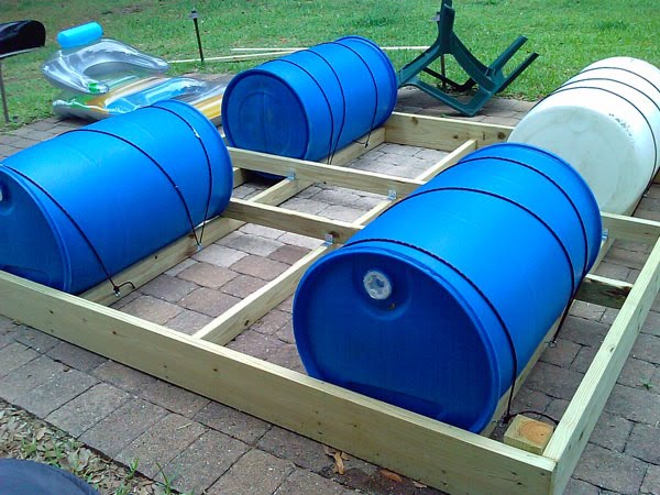 barrel project diy photo's - 55 gallon plastic drum