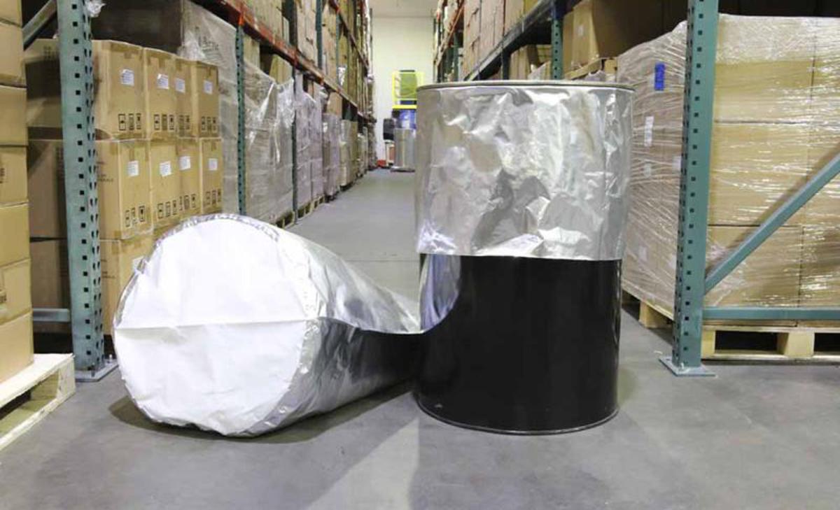 55 Gallon Mylar Plastic Bag - Heat Sealable